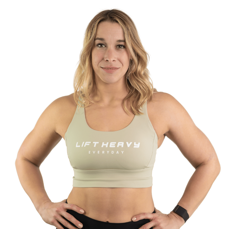 Lift Heavy Cross Back Bra