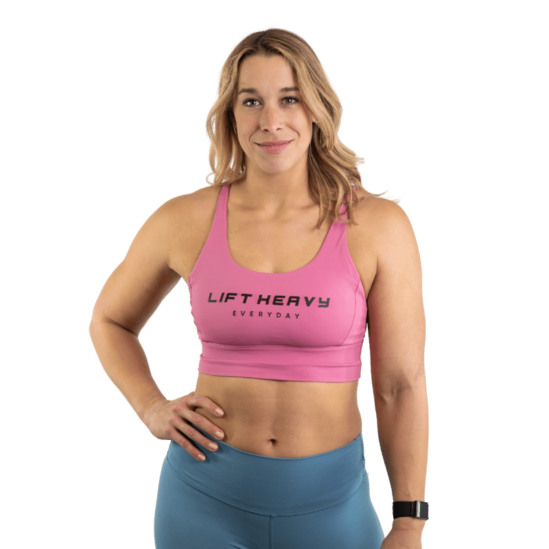 Lift Heavy Cross Back Bra