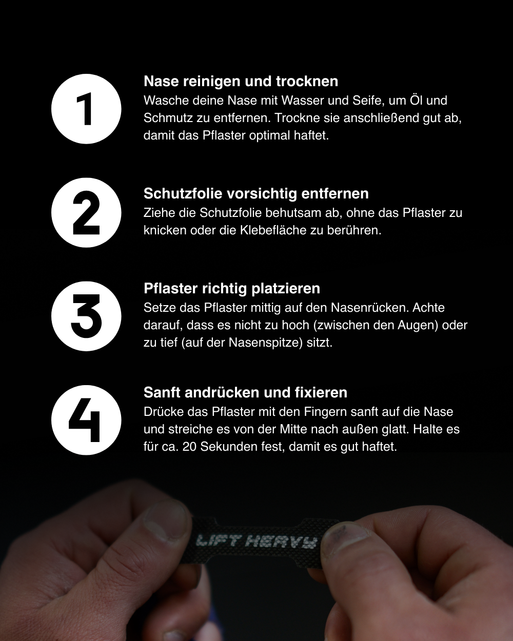 Nasenpflaster